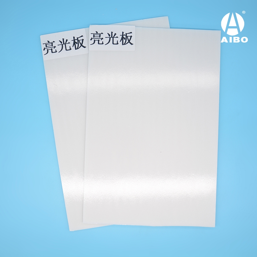 Glossy 1220*2440*5mm Vinyl Film Polystyrene Foam Sheet for Signage