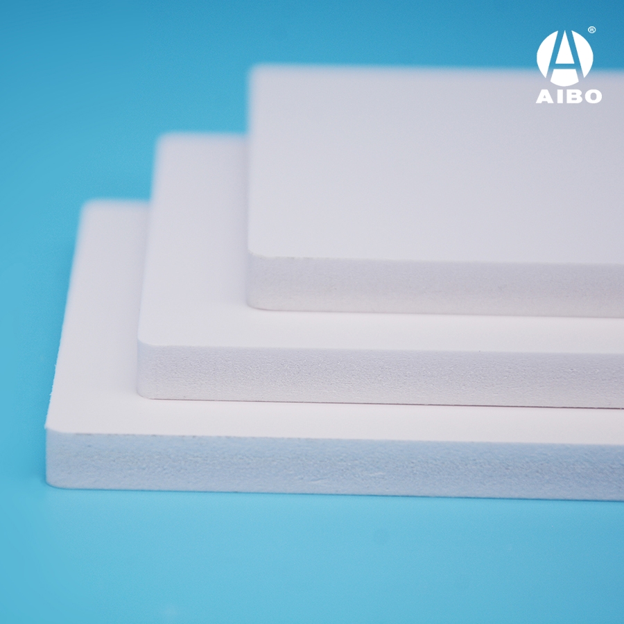 White PVC foam board for yard sign and vinyl lettering