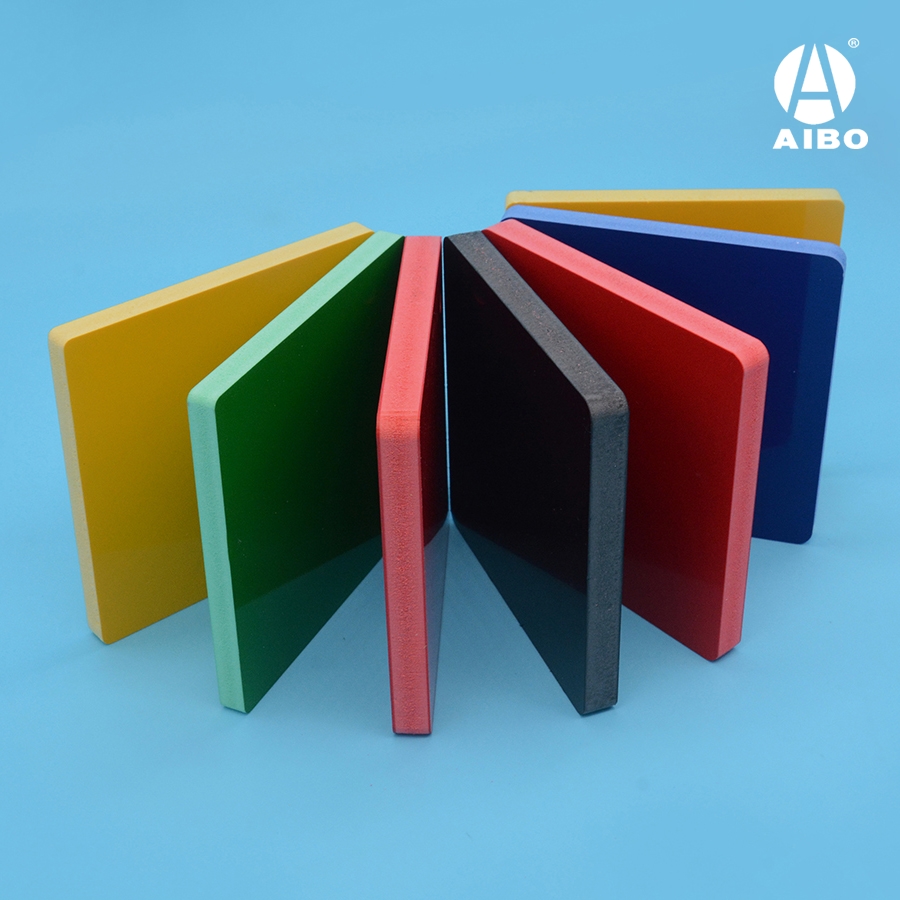 Gloss Coloured  PVC Foam Sheets