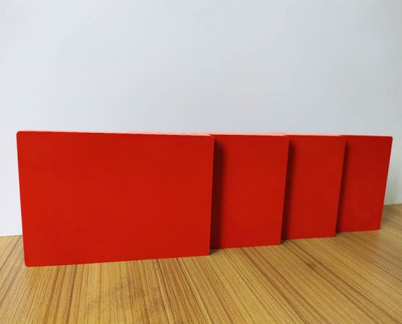 PVC co-extruded foam board