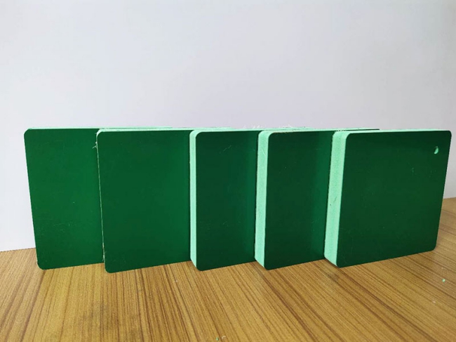 Green PVC Foam Sheets