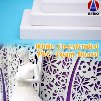 White Co-extruded PVC Foam Board