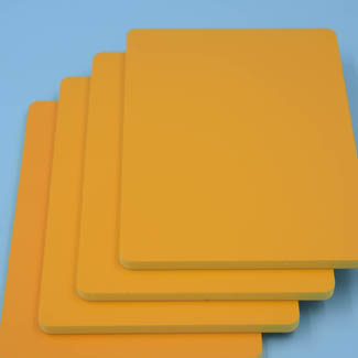 PVC Yellow Foam Board