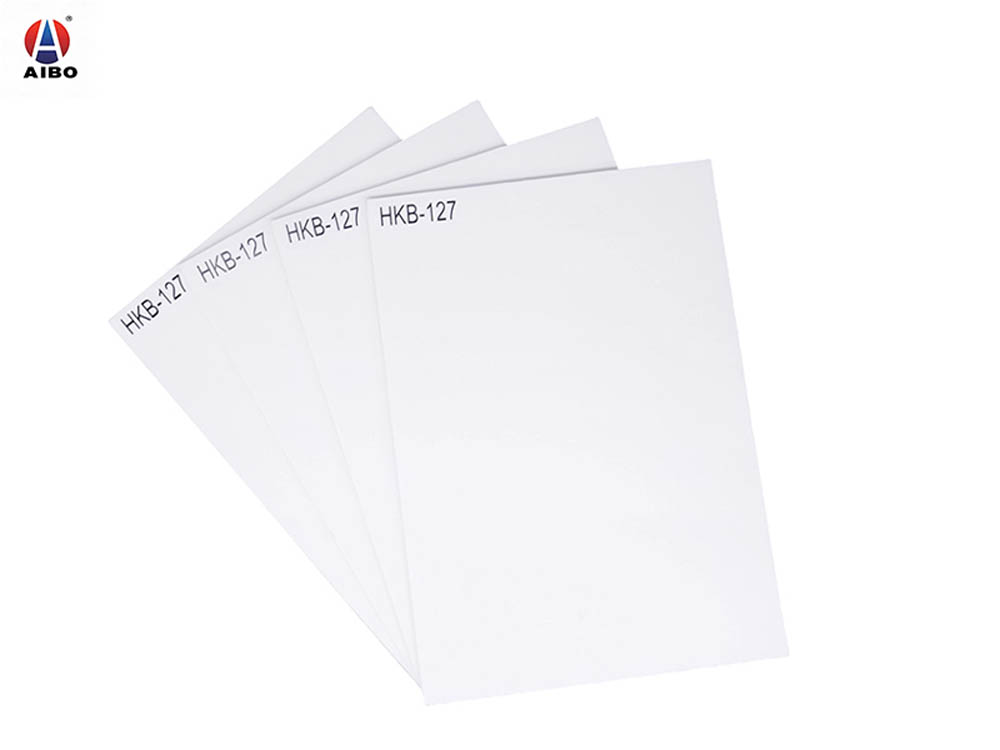 AIBO 10mm Paper Faced KT Board Hoka Board PS Foam Core Paper Surface Board for Display Stand, Signboard, Photo Mounting