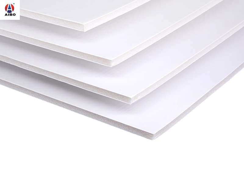 AIBO 10mm 157g/sm Paper Faced KT Board Hoka Board PS Foam Core Paper Surface Board for Display Stand, Signboard, Photo Mounting