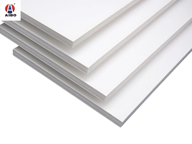 AIBO 10mm 127g/sm Paper Faced KT Board Hoka Board PS Foam Core Paper Surface Board for Display Stand, Signboard, Photo Mounting
