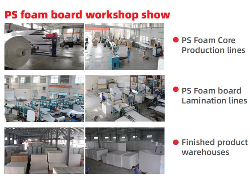 AIBO Lightweight Foam Board for Posters White KT Board for Trade Show Retail Display Factory Direct