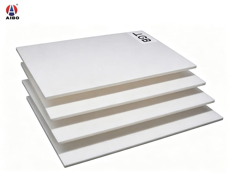 AIBO 10mm Double-Sided Gloss KT Board PS Polystyrene Foam Core Board Anti-Bubble Form Sheet for Indoor Advertising Displays, Exhibition Posters, Signboards