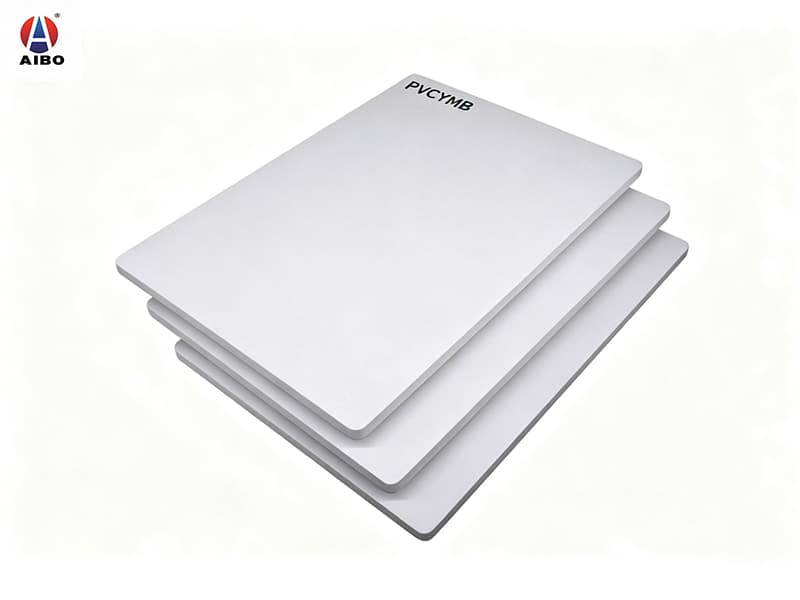 AIBO 8mm PVC Foam Board Celuka Forex Board Rigid PVC Sheet Sintra Celuka PVC Foam Board Supplier in China for Yard Sign and Vinyl Lettering Advertising Display