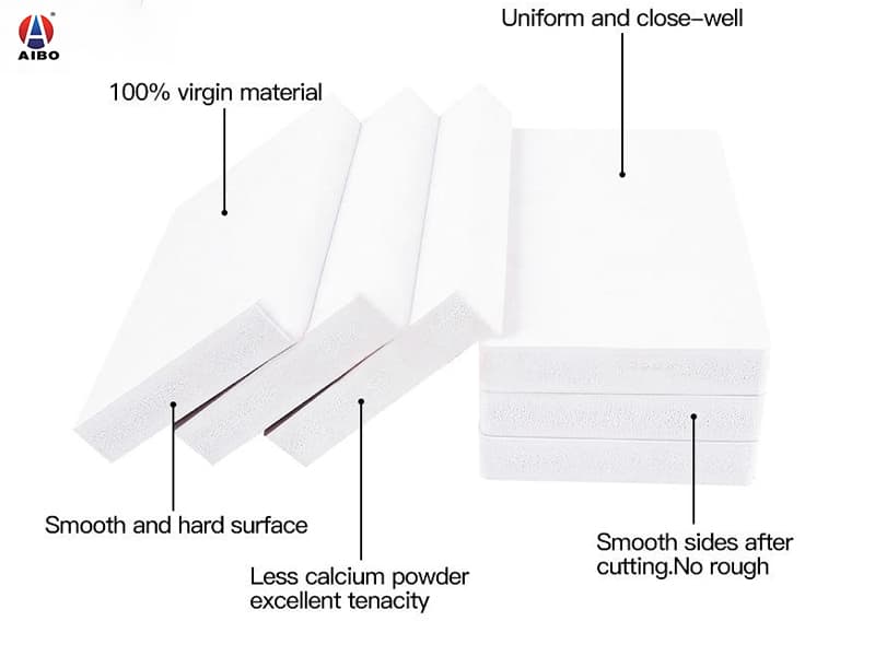 AIBO 25mm PVC Foam Board Forex Board Custom Size for Cabinet Furniture Advertising
