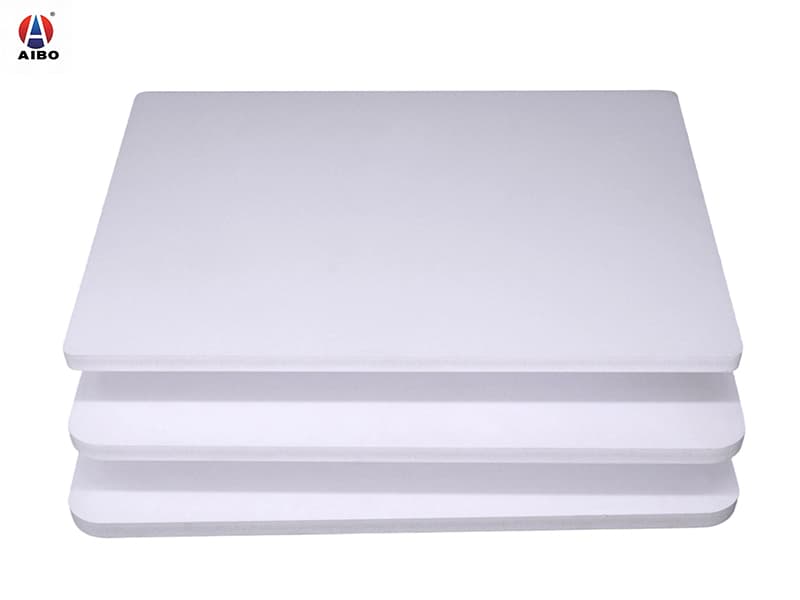 AIBO 10mm PVC Foam Board PVC Rigid Sheet for CNC Routing Engraving Printing Display Stand