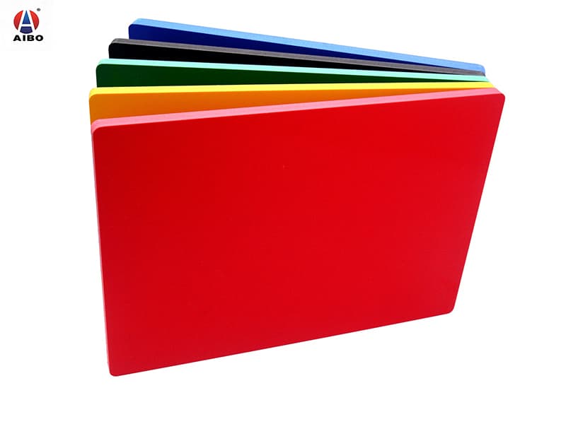 AIBO 3mm Color Foam Board PVC Foam Board Lead-Free Panel Pvc Plastic Sheet for Advertisement Props & Signs Custom Cutting Service