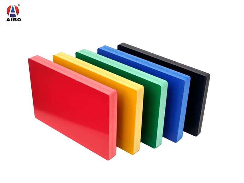 AIBO PVC Foam Board 10mm Thickness Lead-Free Panel Pvc Plastic Sheet for Advertisement Props & Signs Custom Cutting Service