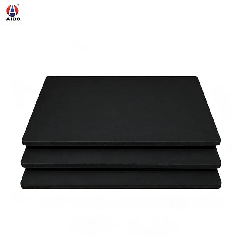 AIBO Black 14mm Thick PVC Foam Board Non-Toxic Oil Resistant Fire Resistant Indoor Furniture and Display