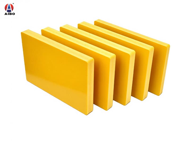 AIBO Yellow Colored PVC Foam Board Forex Sheet Waterproof for Laser Cutting CNC Craft & Advertising Signage