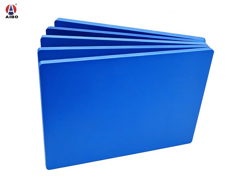 AIBO 14mm Blue PVC Foam Board Waterproof PVC Board for Exhibition Construction