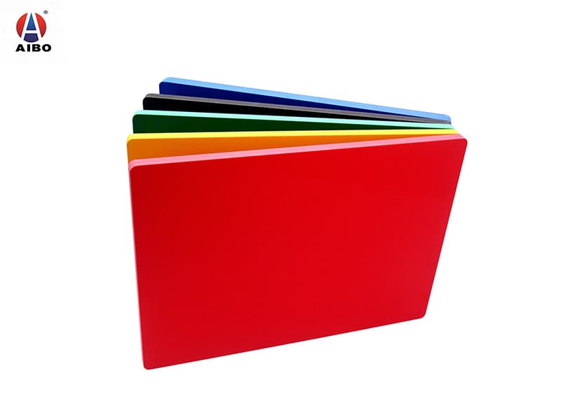 AIBO 1220x2440mm Single-Sided Gloss Full Color PVC Foam Forex Board Waterproof Indoor Advertising Display Panel