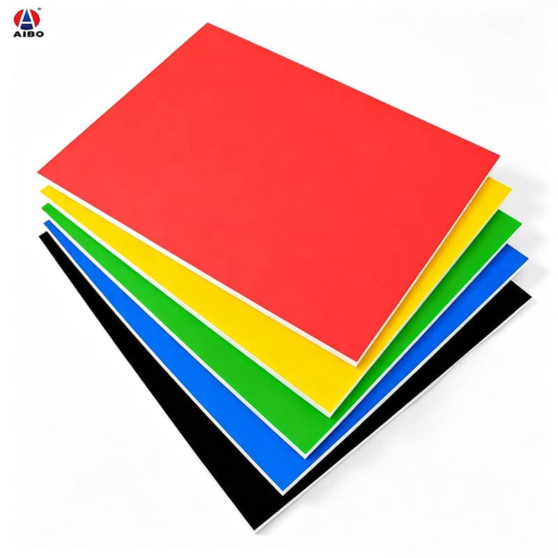 AIBO KT Foam Board Polystyrene Foam Sheet 3mm/5mm/10mm for Advertising Custom Printing Cutting Service