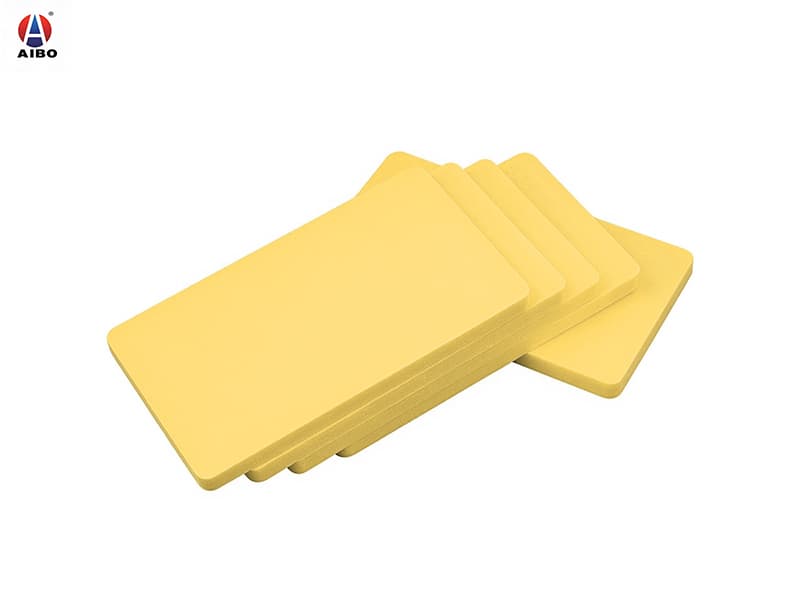 AIBO 10mm Co-extruded PVC Foam Board Rigid PVC Foam Panel Waterproof Fire Resistant Advertising Signage Display Cutting