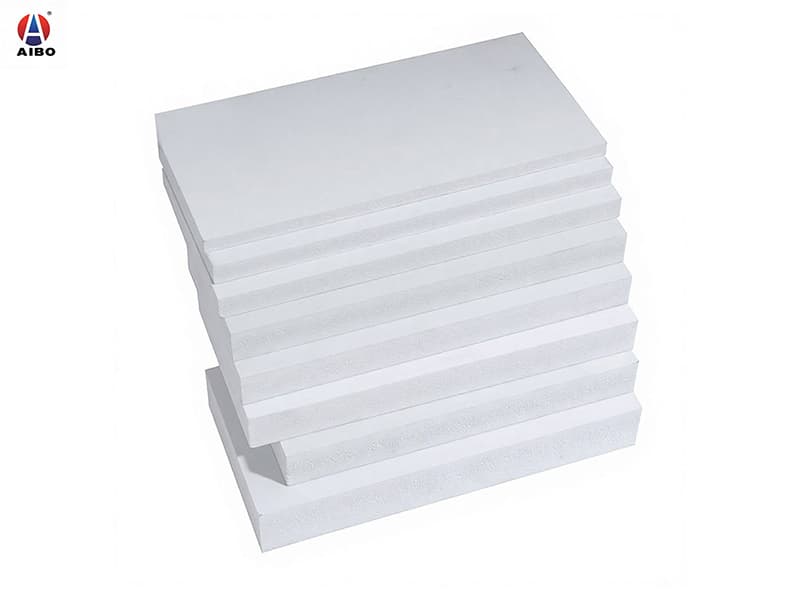 AIBO 4x8ft Co-Extruded Rigid PVC Foam Board, Plastic Board for Sign Making UV Printing Bathroom Cabinets Wall Panels